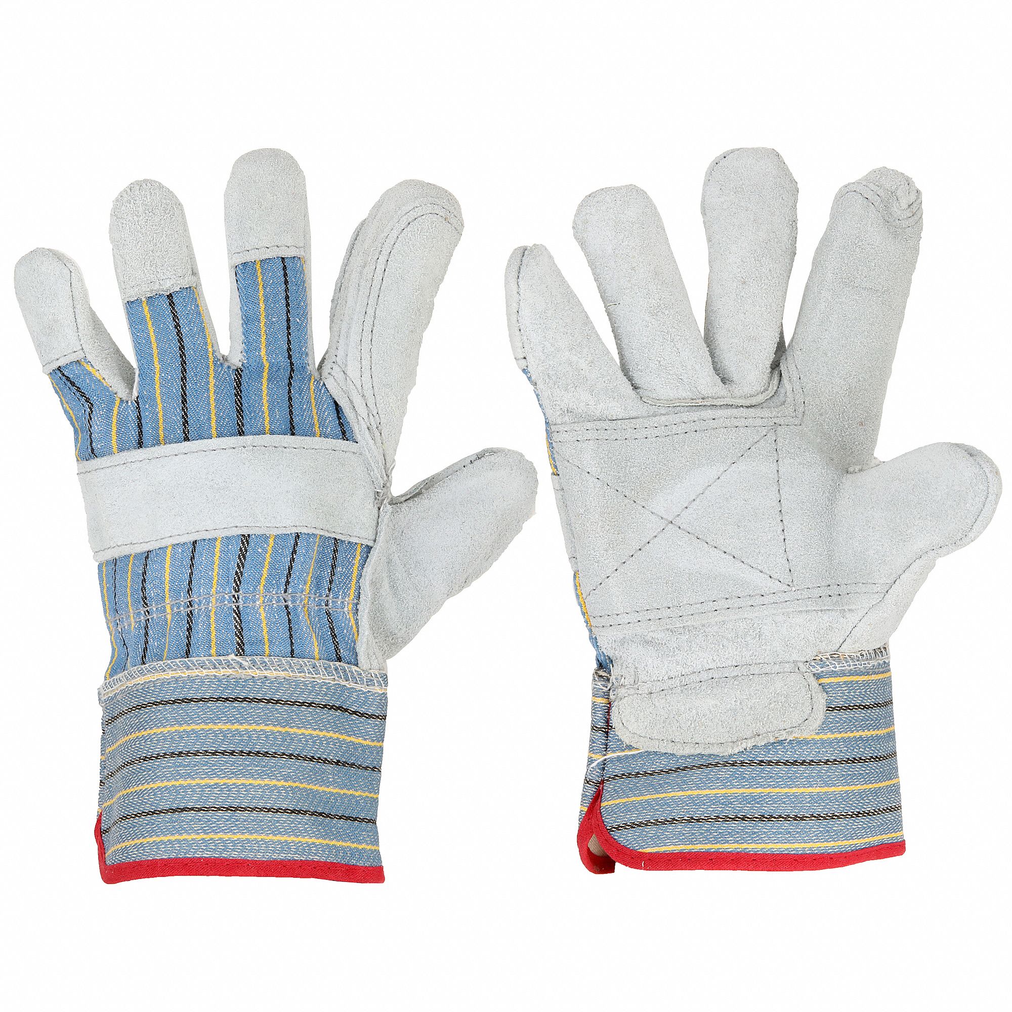 GANTS CUIR,PAUME DOUBLE,TG,PR