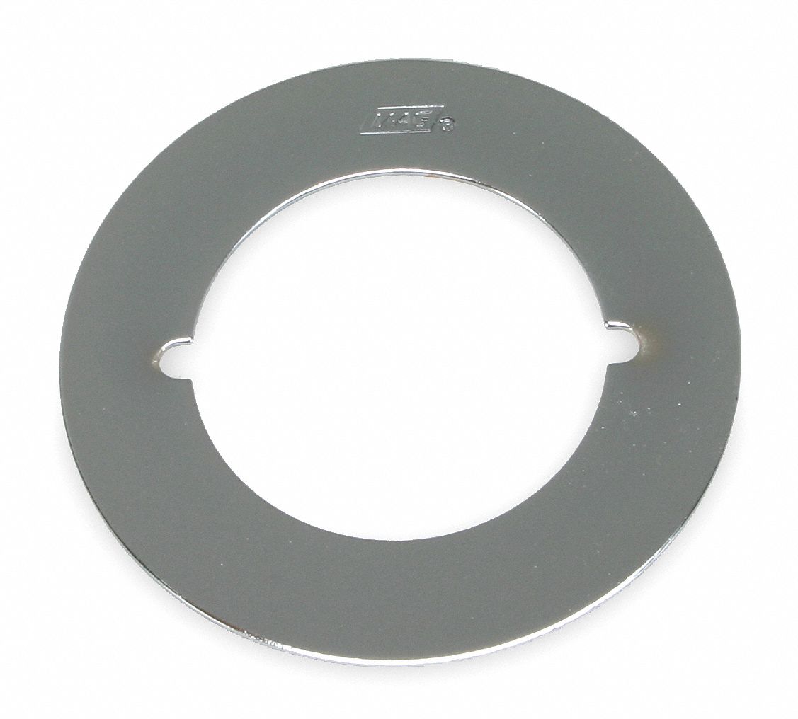 Cover Plate O.D.3-1/2 in Chrome PK2