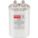 MOTOR RUN CAPACITOR, 15 MFD, 3 35/64 IN H, 370 V, 60/50HZ