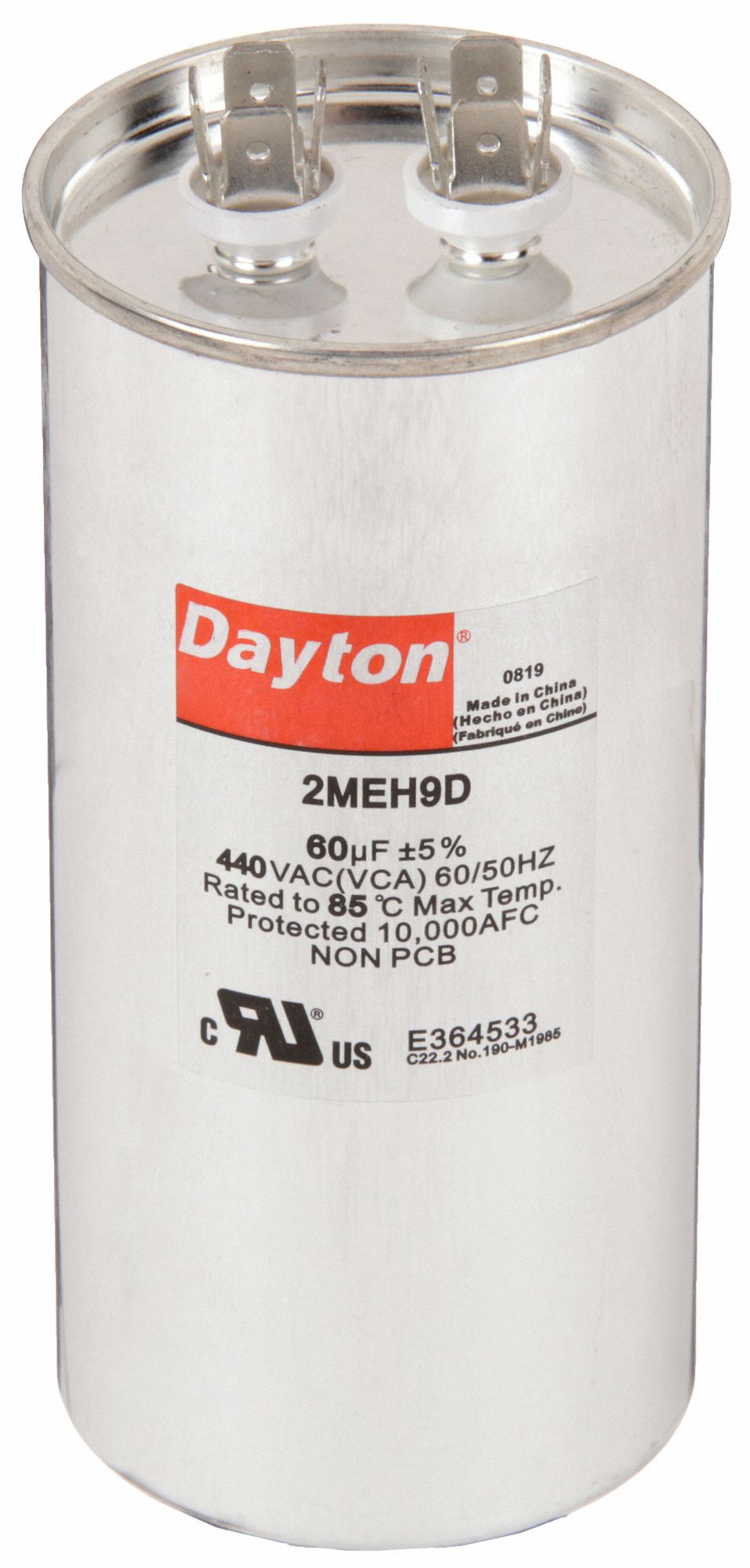 CONDNSTR MRCH,60 MFD,440 VAC,ROND