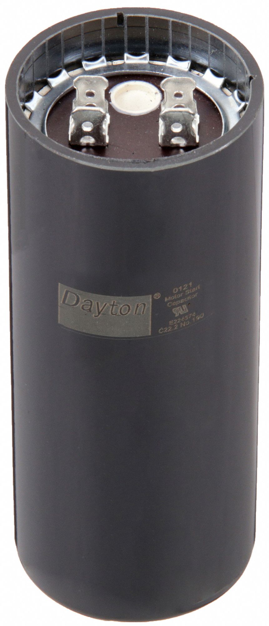MOTOR START CAPACITOR, 145-174 MFD, ROUND