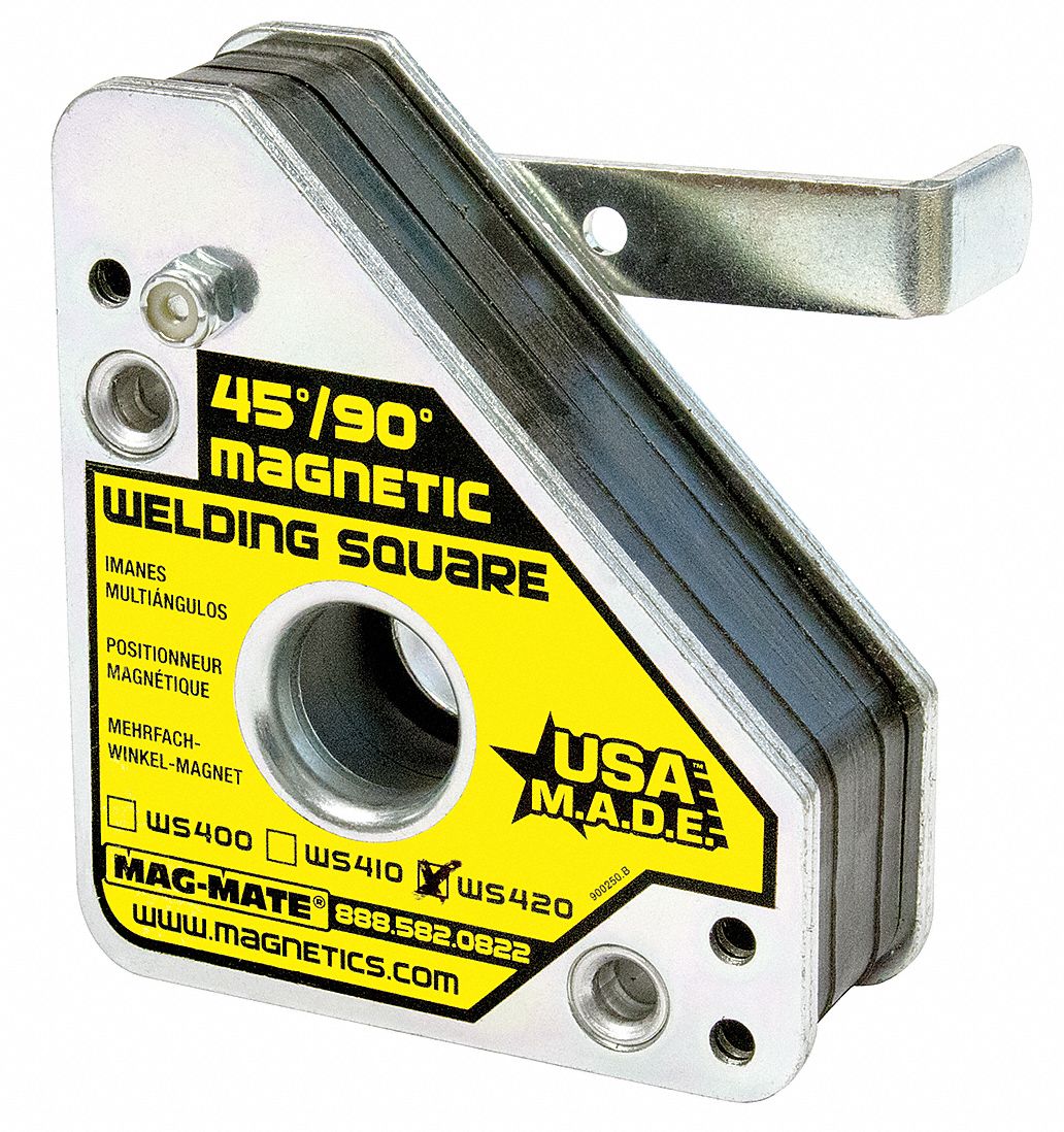 2MJK2 - Magnetic Weld Square 3-3/4x4-3/8in 150lb