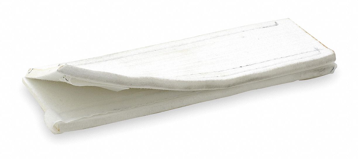 2MJV9 - Wear Pad 4 In X 12 In White