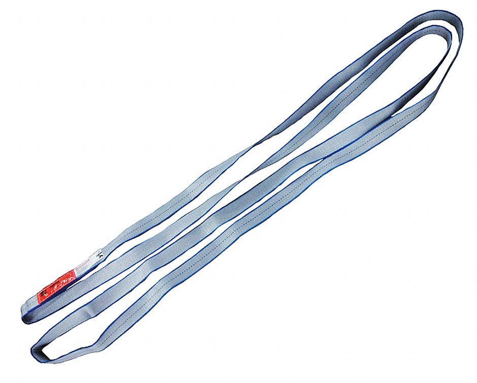 DAYTON, 3 ft Sling Lg, 3,200 lb Vertical Hitch Capacity,  Sling