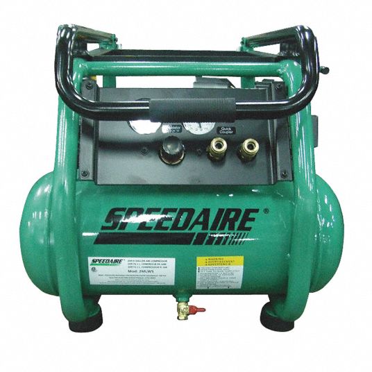 SPEEDAIRE, Oil Lubricated, 4 gal, Portable Air Compressor 2MLW52MLW5