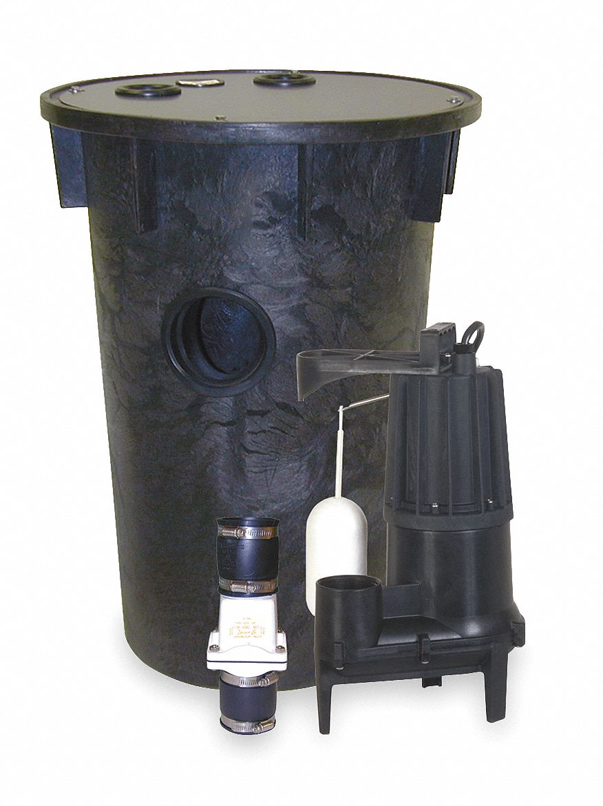 SIMPLEX SEWAGE PACKAGE SYSTEM,115V