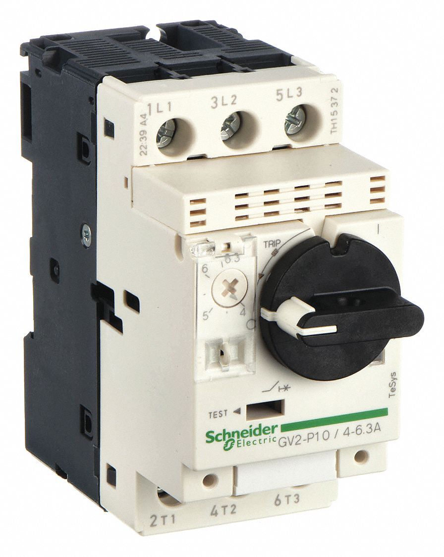 MS116-6.3 Manual Motor Starter 4-6.3A Motor Circuit Breaker With Rotary...