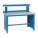 WORKBENCH, FIXED H, LAMINATE, 60 IN X 30 IN, 1,000 LB OVERALL LOAD CAPACITY, BLUE