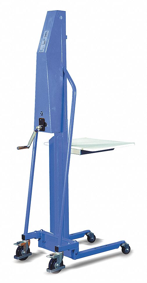 PLATEFORME ELEV,MANUEL,CAP 440 LB