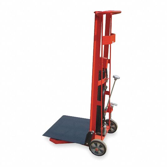 Dayton 750 Lb Load Capacity Modular Powered Lift Manual Push Platform