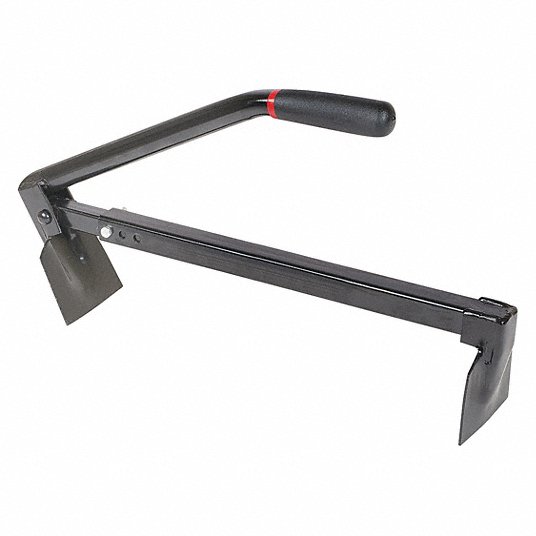 Brick Tongs: 1 Pieces, Holds up to 11 Bricks, 18 1/2 in Lg (In.), 8 21/32 in Wd (In.)