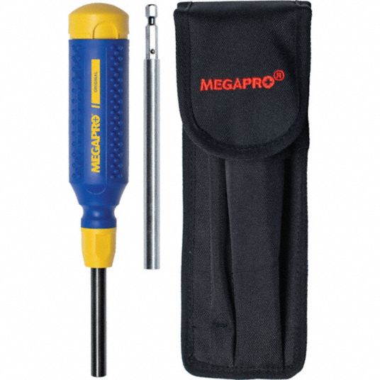 MEGAPRO, Phillips/Slotted/Square/Torx Tip, 14 Tips, Multi-Bit ...