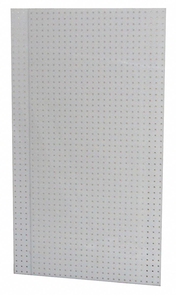 APPROVED VENDOR Panel Perforado , Altura 42-1/2 x 24 Ancho , Acero con  400 lb. de Clasificación de Carga , Color Gris - Paneles Perforados y  Anaqueles Estacionarios - 5TPC7