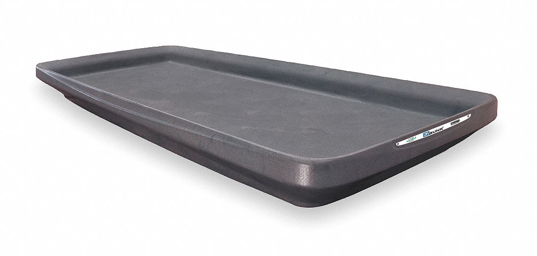EZ Bunk Sleep Surface,  82 in Length,  37 1/4 in Width,  9 in Height,  700 lb Weight Capacity,  Gray