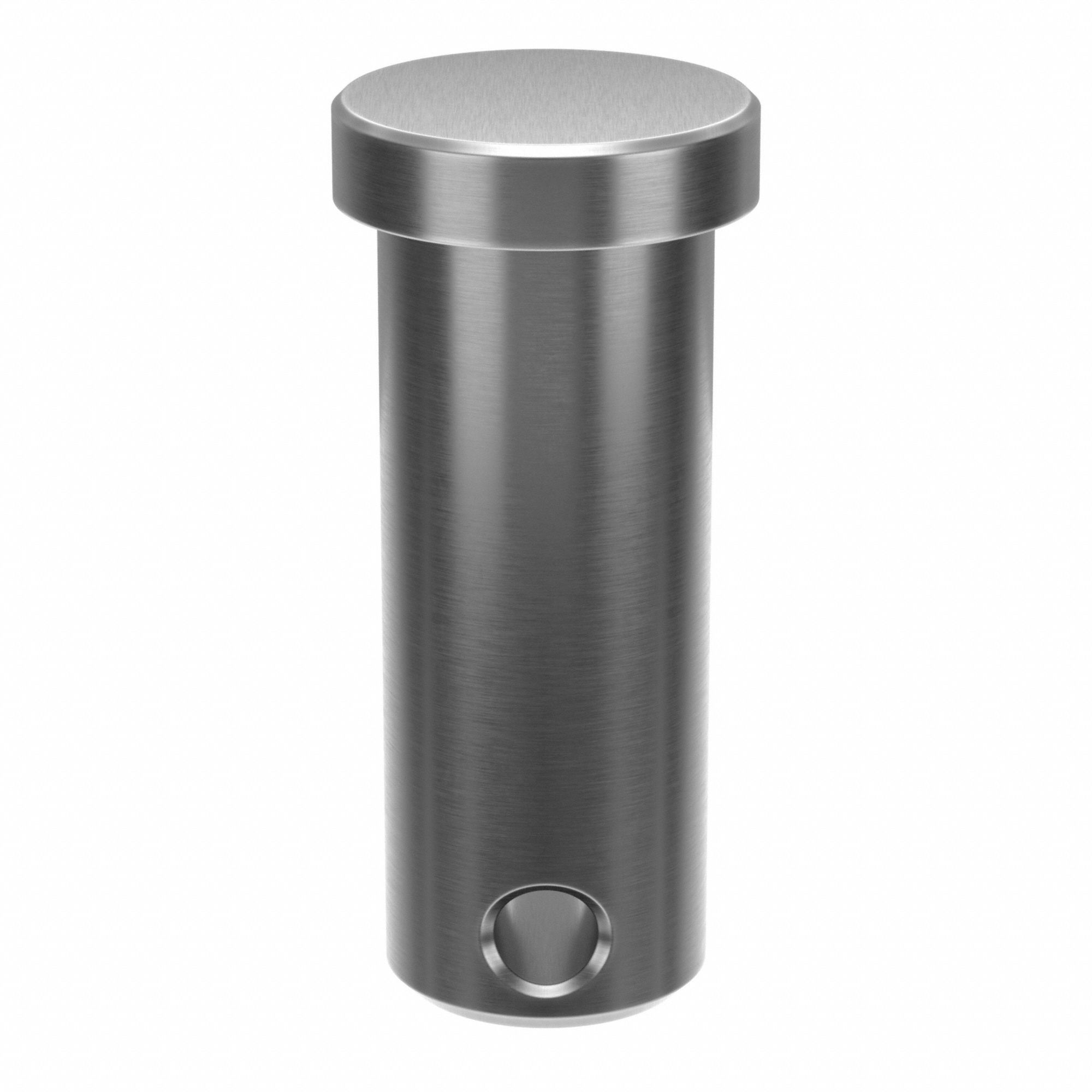 Clevis Pin, 1.25 in L, SS 0.5 in dia: Inch, 1/2 in Pin Dia, 1 1/4 in Shank Lg, Std Clevis Pin, 18-8