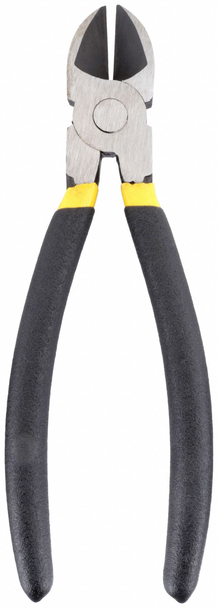 DIAGONAL CUTTING PLIER, FLUSH, STRAIGHT, OVAL, ⅞ IN JAW L, ⅞ IN JAW W, 7 IN OVERALL L
