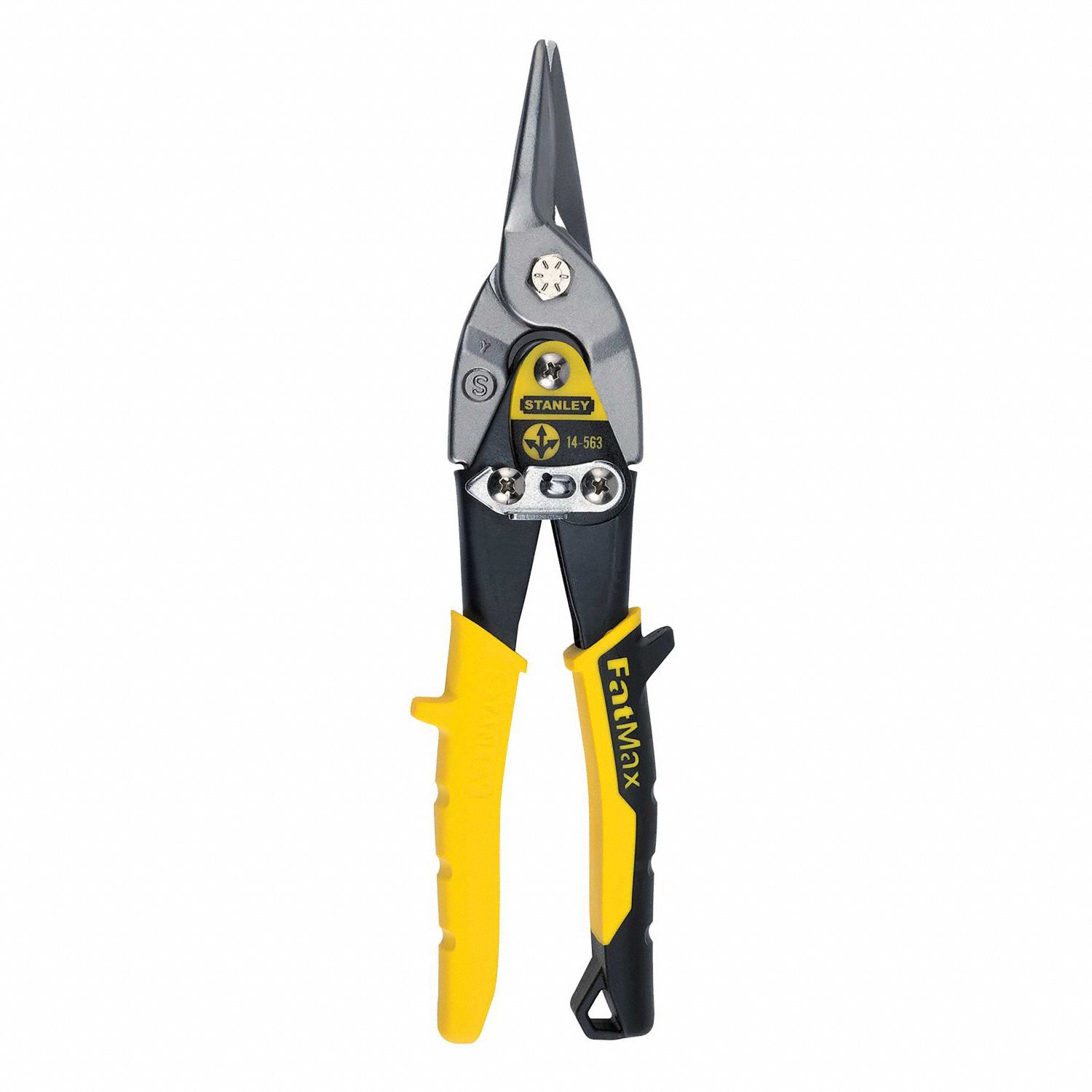 STANLEY® - Red Aviation Snips Left Cut 250mm (10in) 