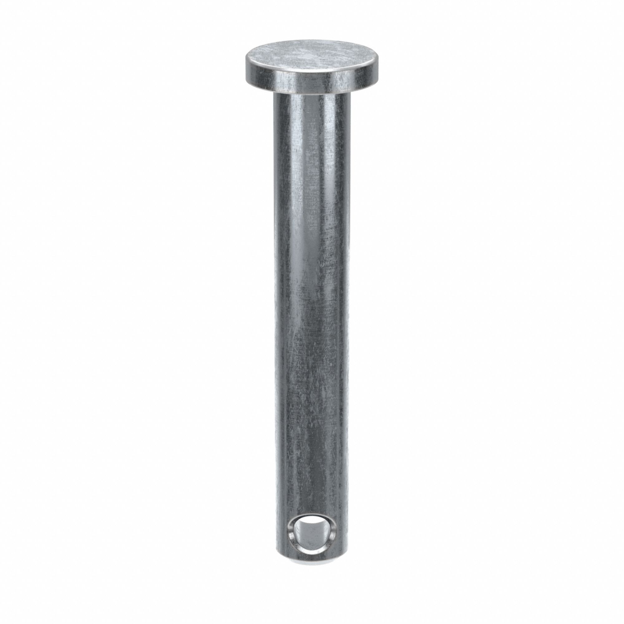 Clevis Pin, 1.25 in L 0.188in dia, PK25: Inch, 3/16 in Pin Dia, 1 1/4 in Shank Lg, Steel, 25 PK