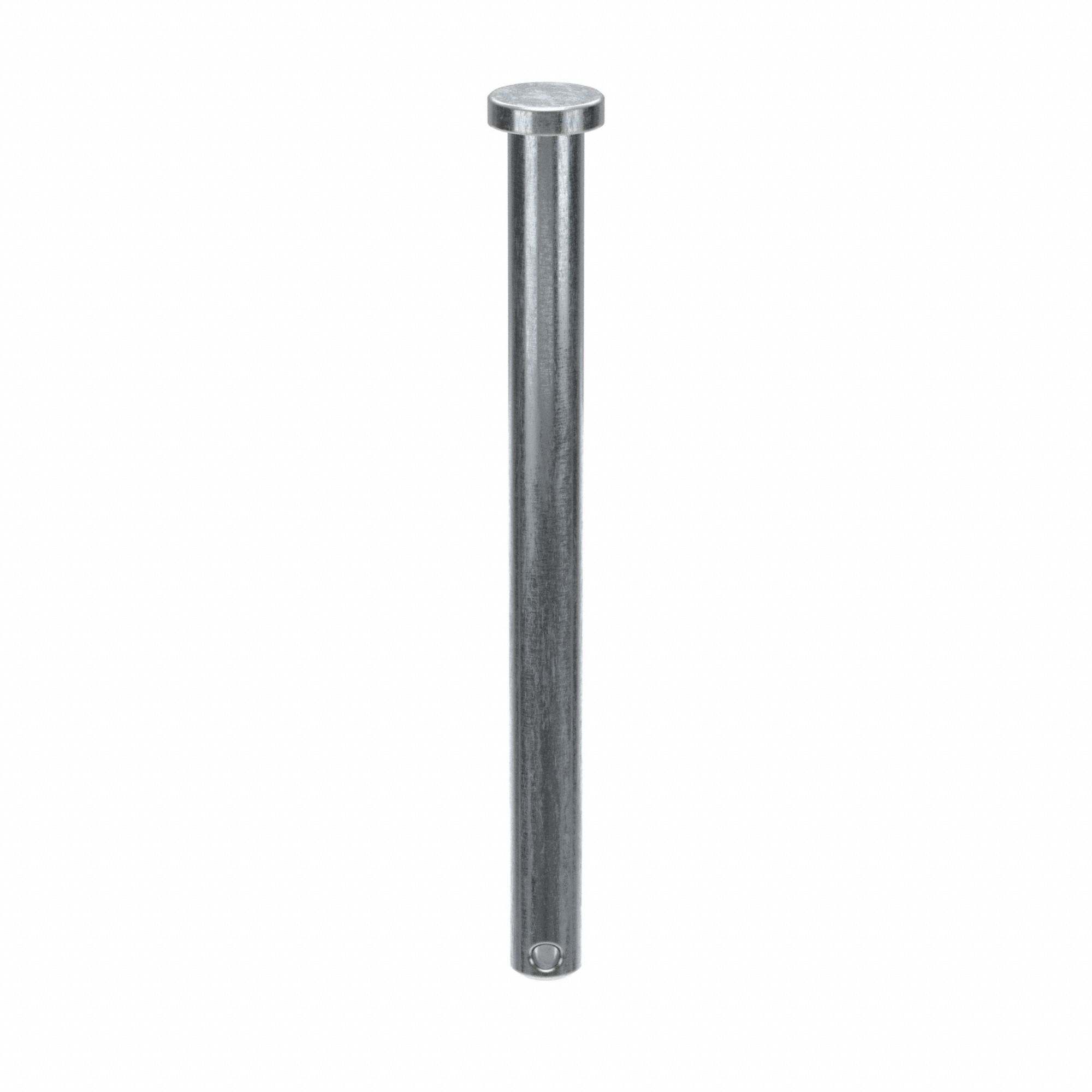 CLEVIS PIN, 3 IN L, STEEL, ¼ IN DIA, INCH, ¼ IN DIA, 3 IN SHANK L, STANDARD, 25 PK