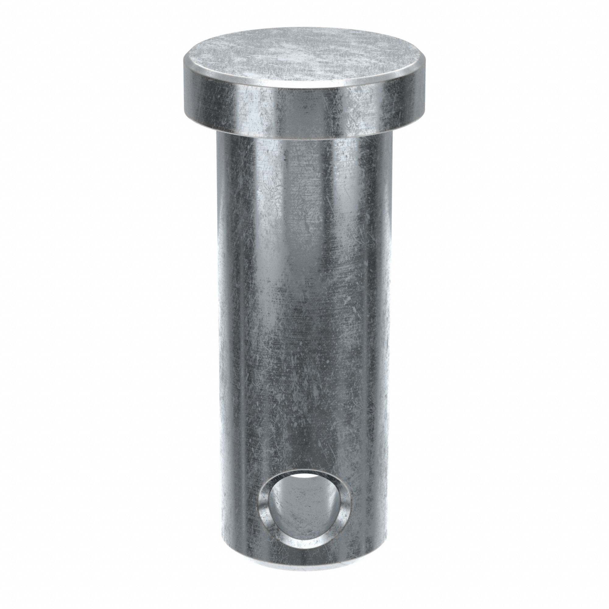 Clevis Pin, 1 in L, Steel 0.375in dia, PK25: Inch, 3/8 in Pin Dia, 1 in Shank Lg, Std Clevis Pin, 25 PK