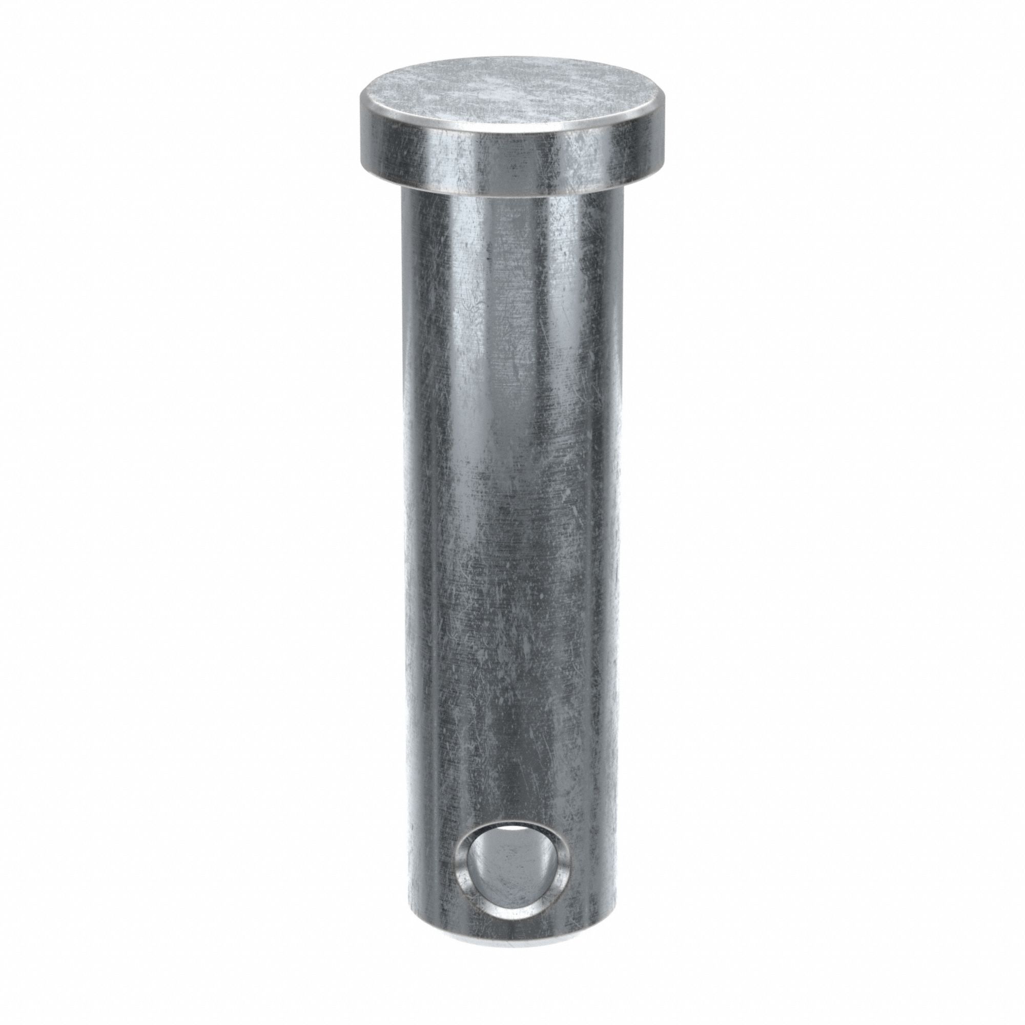 Clevis Pin, 1.375 in L 0.375in dia, PK25: Inch, 3/8 in Pin Dia, 1 3/8 in Shank Lg, Steel, 25 PK