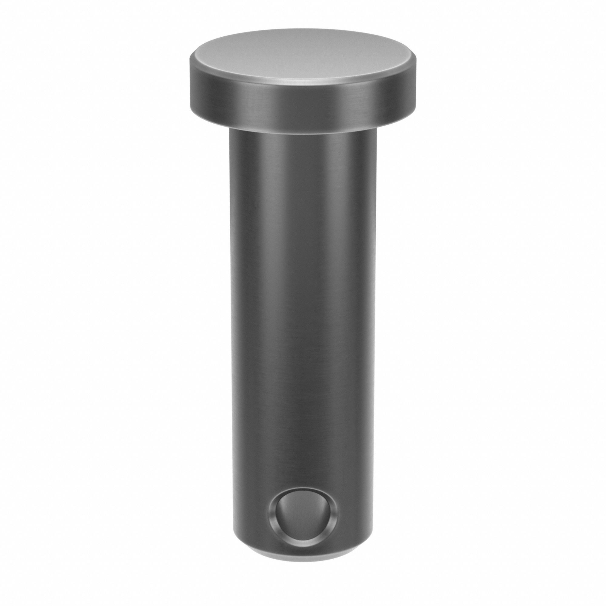 Clevis Pin, 51/64 in L 0.25in dia, PK25: Inch, 1/4 in Pin Dia, 51/64 in Shank Lg, Steel, Plain, 25 PK