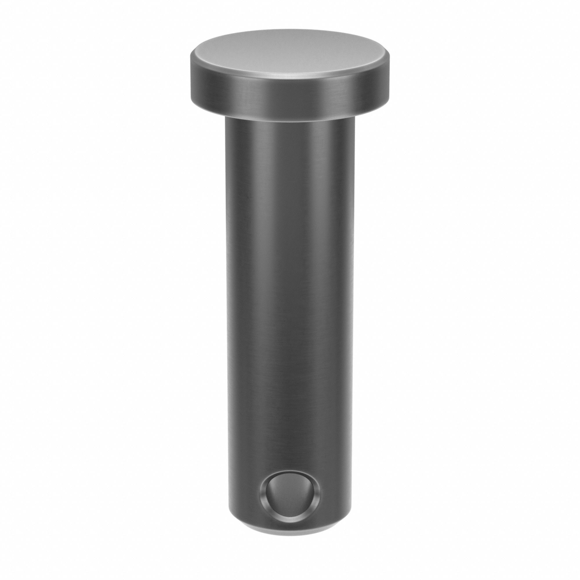 Clevis Pin, 7/8 in L 0.25in dia, PK25: Inch, 1/4 in Pin Dia, 7/8 in Shank Lg, Std Clevis Pin, 25 PK