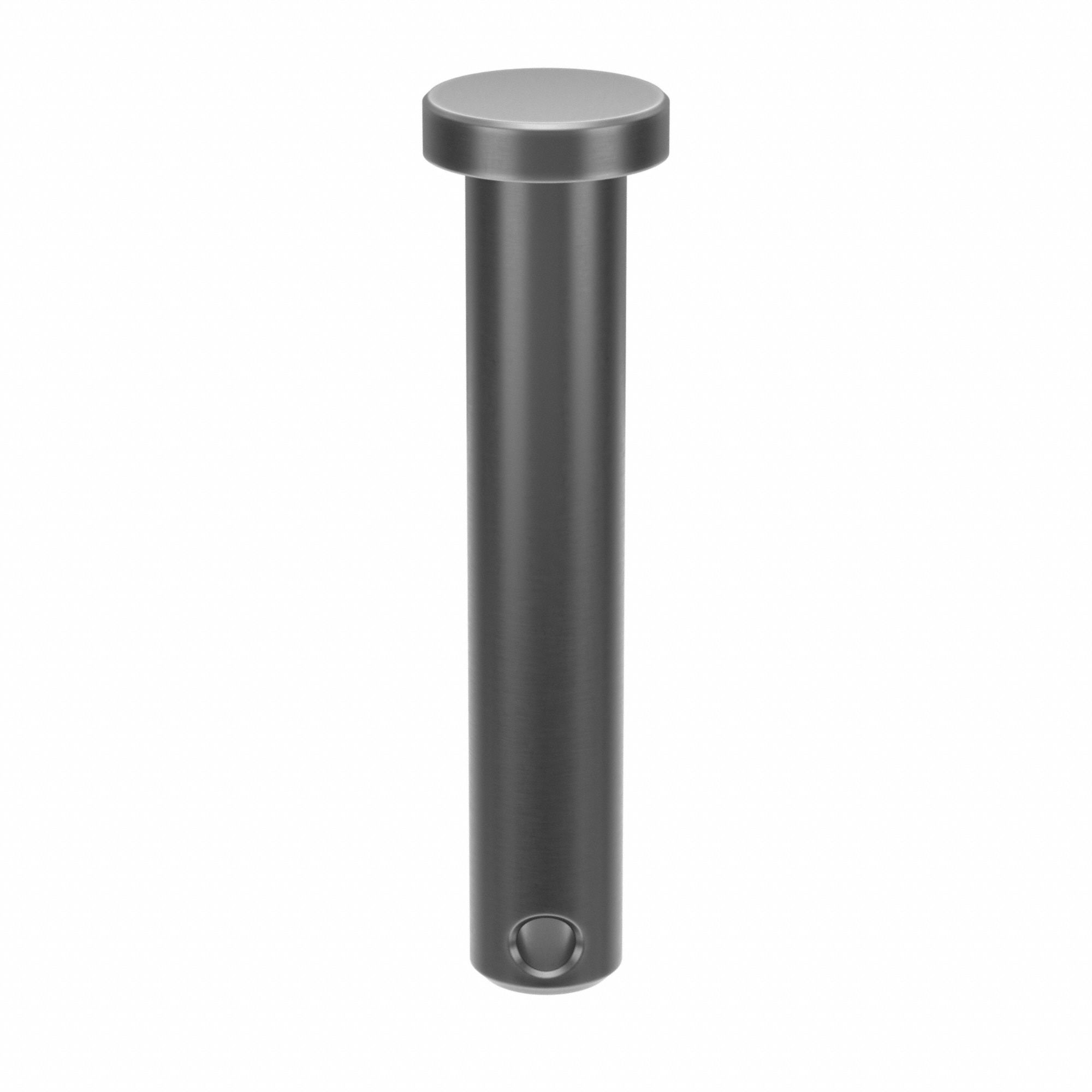 Clevis Pin, 1.375 in L 0.25in dia, PK25: Inch, 1/4 in Pin Dia, 1 3/8 in Shank Lg, Steel, Plain, 25 PK