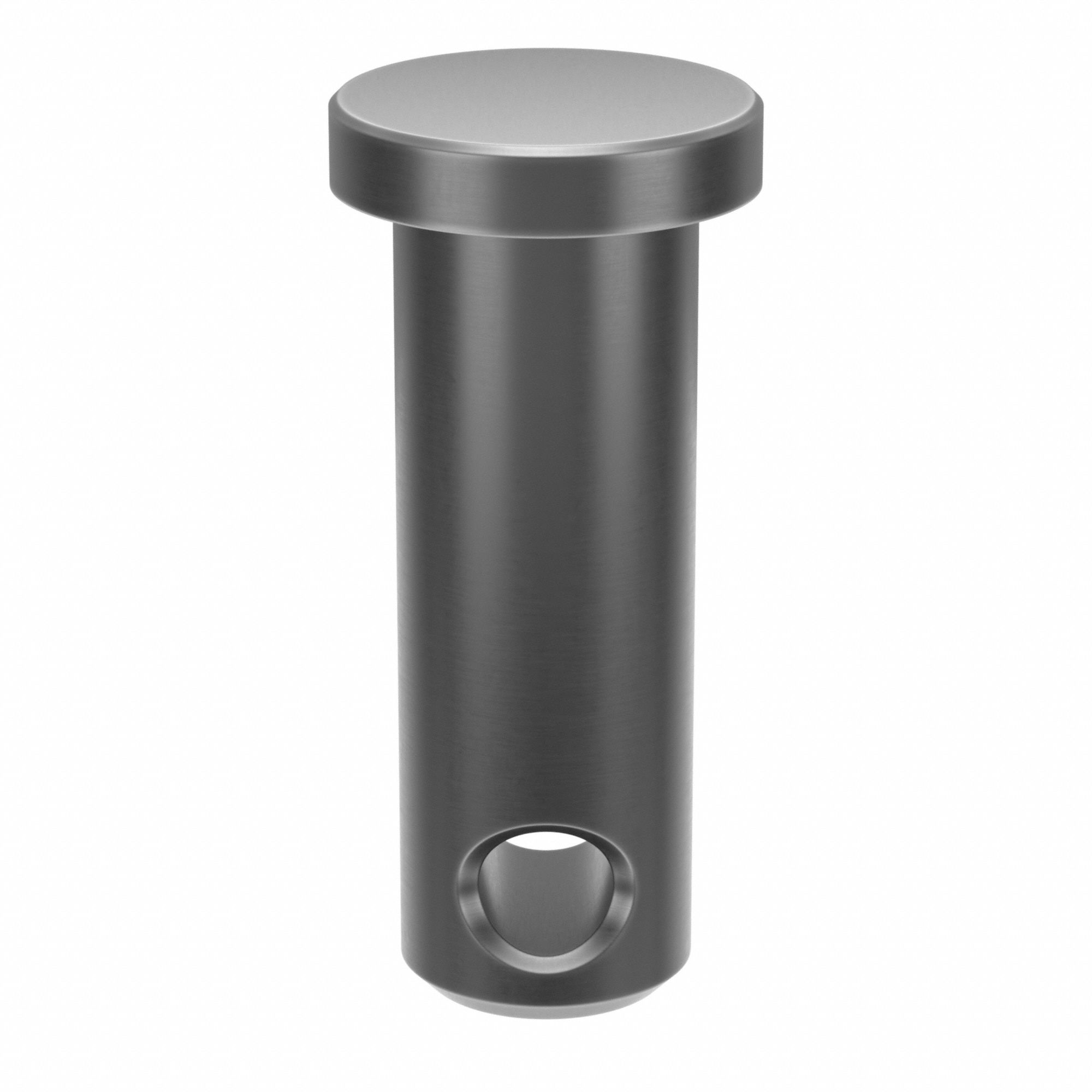 Clevis Pin, 2.375 in L 0.313in dia, PK25: Inch, 5/16 in Pin Dia, 7/8 in Shank Lg, Steel, Plain, 25 PK