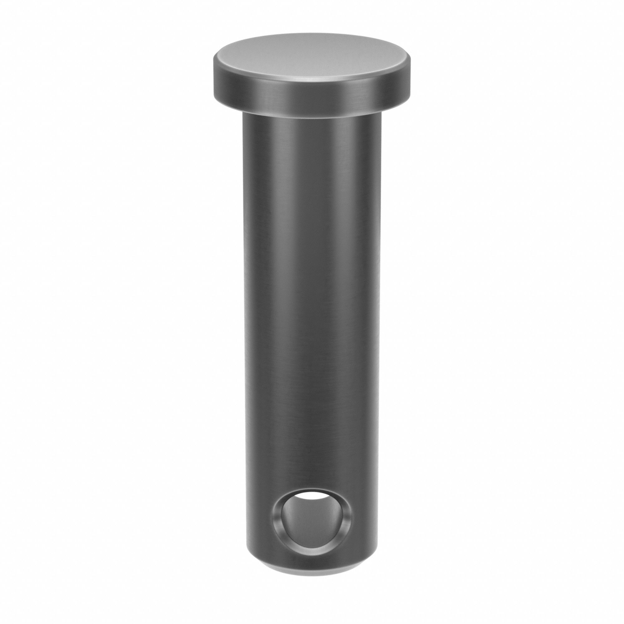 Clevis Pin, 1.125 in L 0.313in dia, PK25: Inch, 5/16 in Pin Dia, 1 1/8 in Shank Lg, Steel, 25 PK