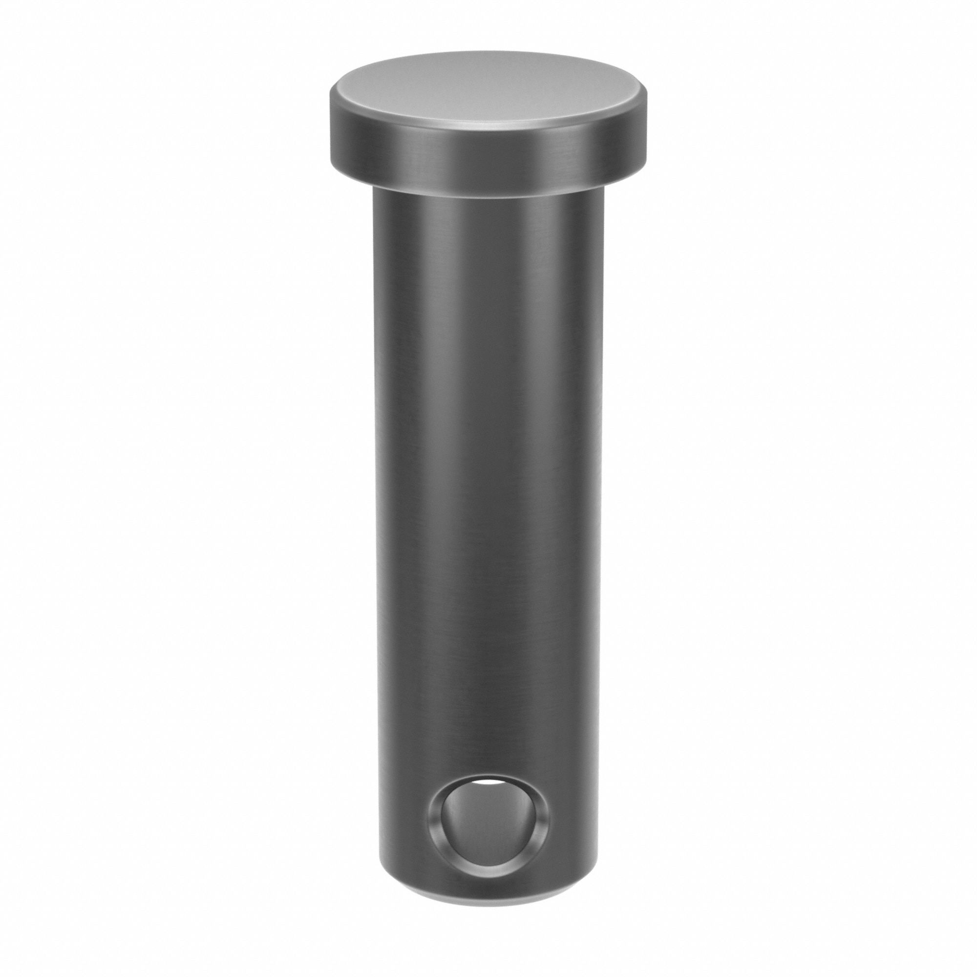 Clevis Pin, 1.25 in L 0.375in dia, PK25: Inch, 3/8 in Pin Dia, 1 1/4 in Shank Lg, Steel, Plain, 25 PK