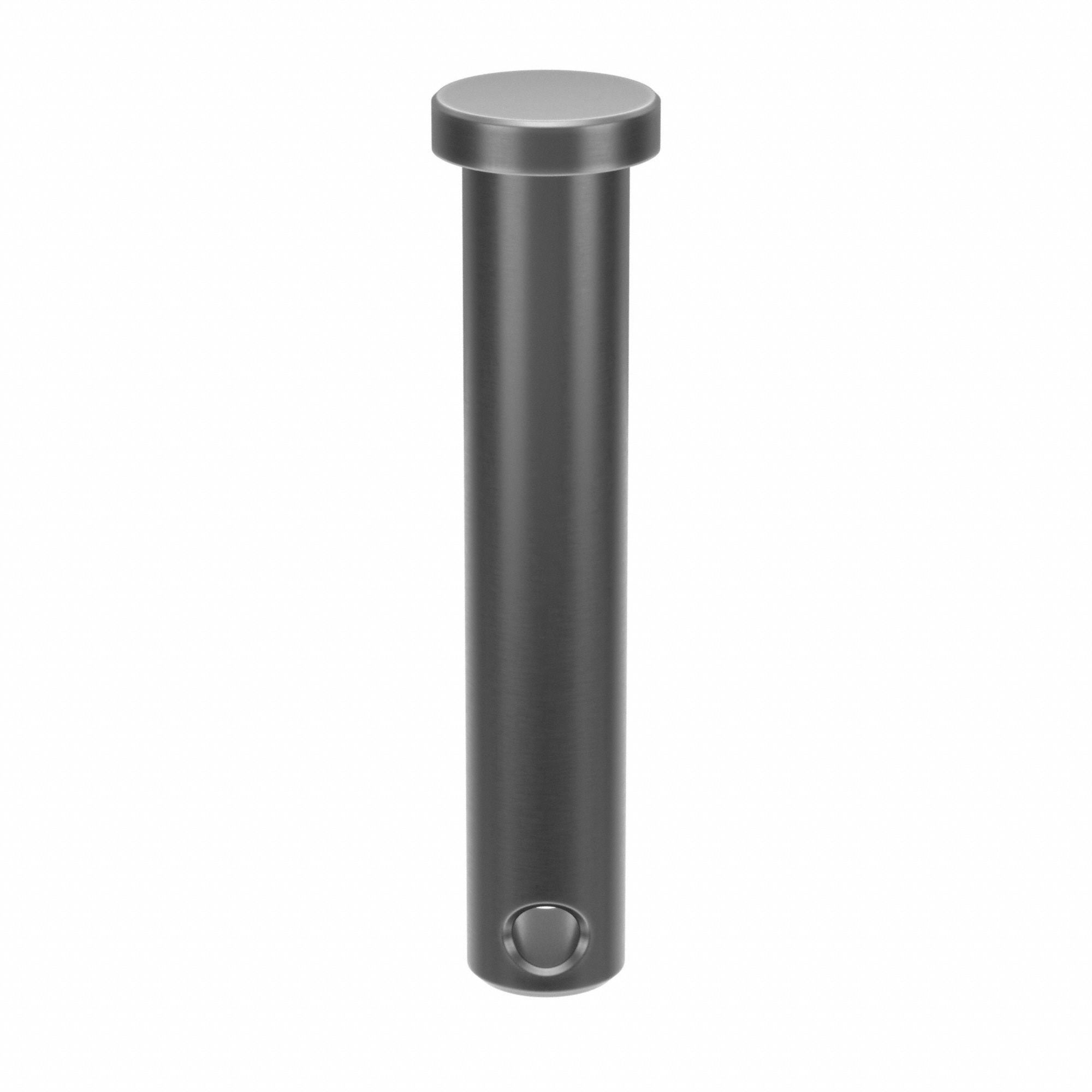 Clevis Pin, 2 in L, Steel 0.375in dia, PK25: Inch, 3/8 in Pin Dia, 2 in Shank Lg, Std Clevis Pin, 25 PK