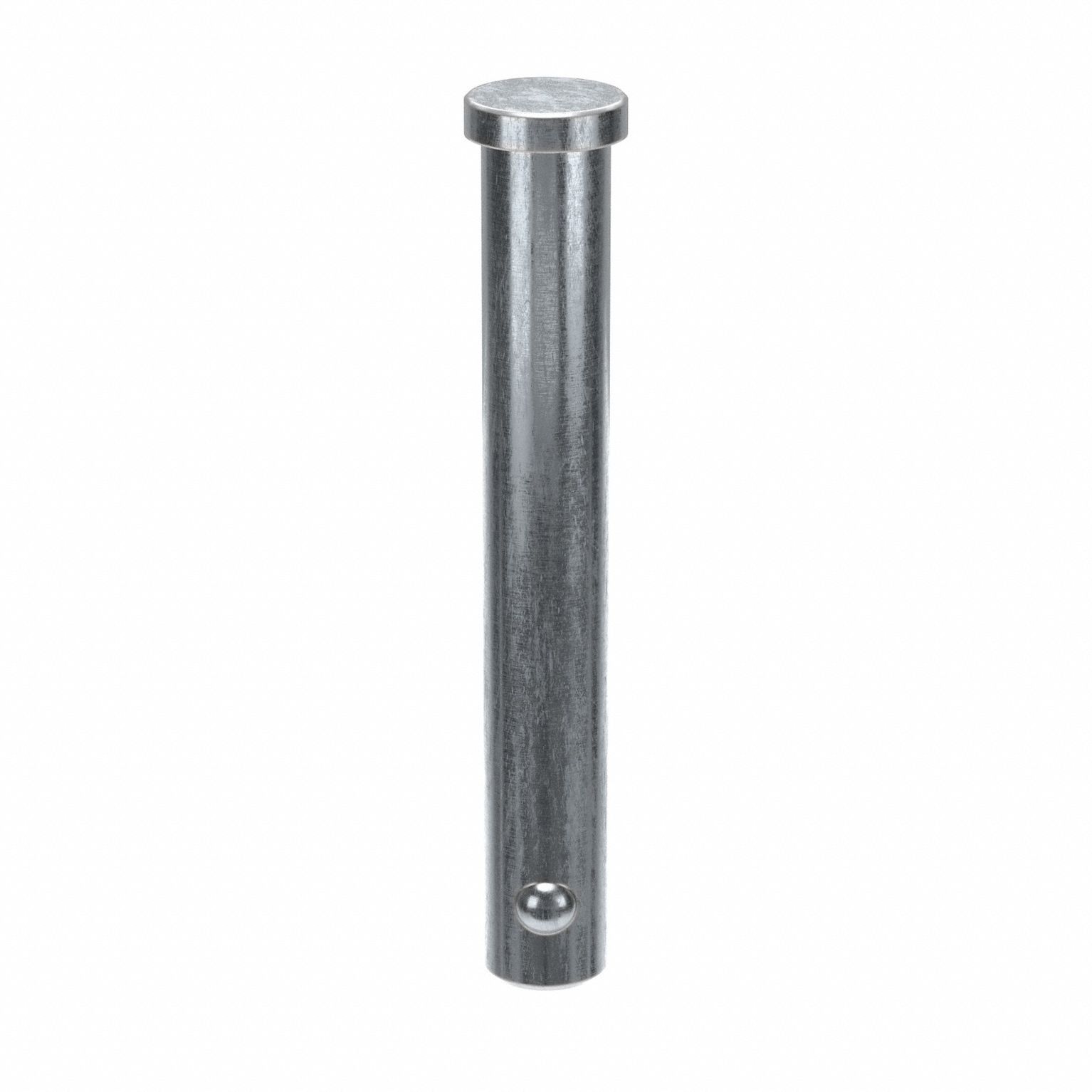 Clevis Pin, 3.5 in L, Steel 0.5in dia, PK10: Inch, 1/2 in Pin Dia, 3 1/2 in Shank Lg, Steel, 10 PK