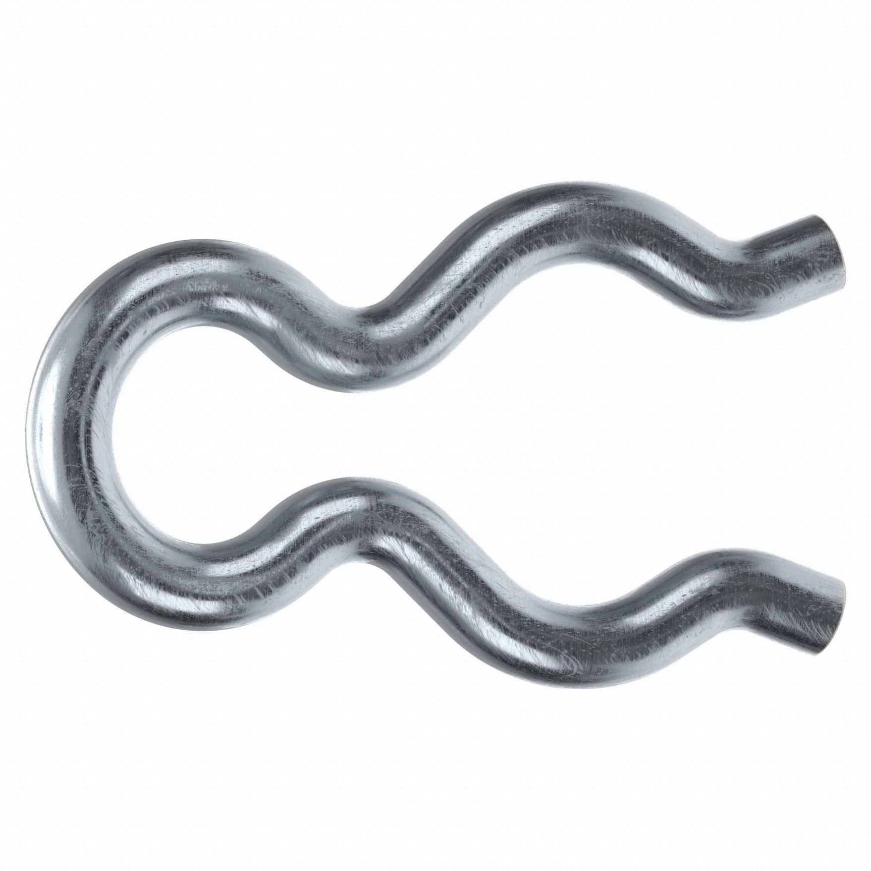 Cotter Pin, 1/32 in dia, 0.313 in L, PK100: Bridge, Inch, 1/32 in Pin Dia, 5/16 in Shank Lg, 100 PK