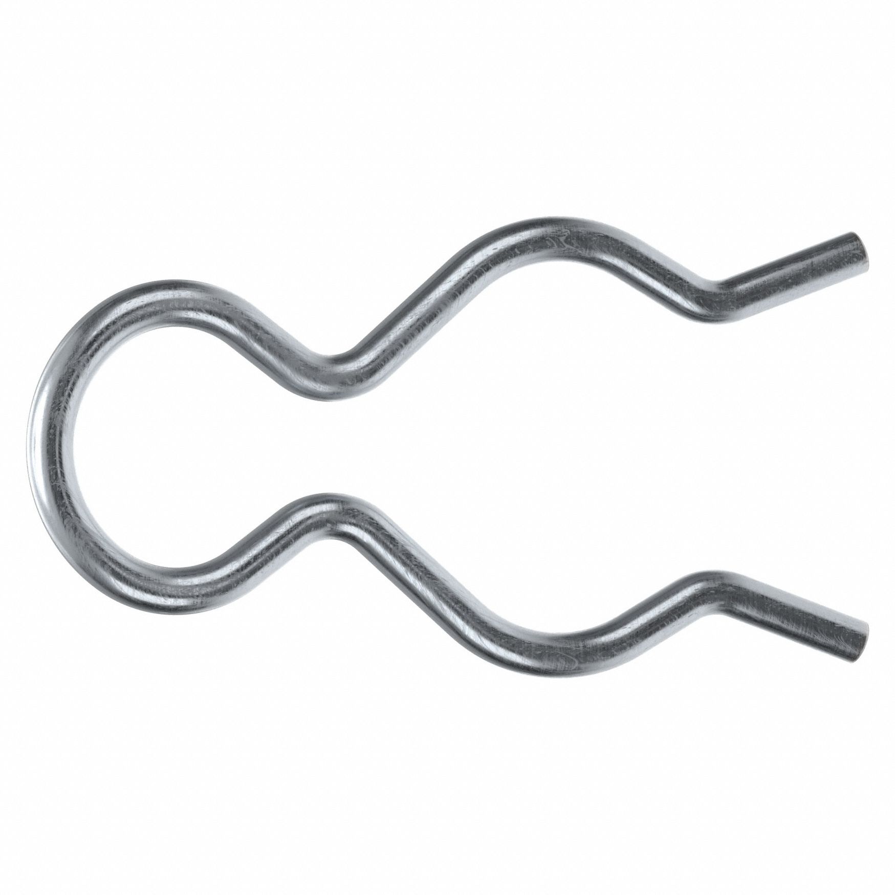 COTTER PIN, 7/64 IN DIA, 2 IN L, BRIDGE, INCH, 7/64 IN DIA, 2 IN SHANK L, GRADE MB, 50 PK