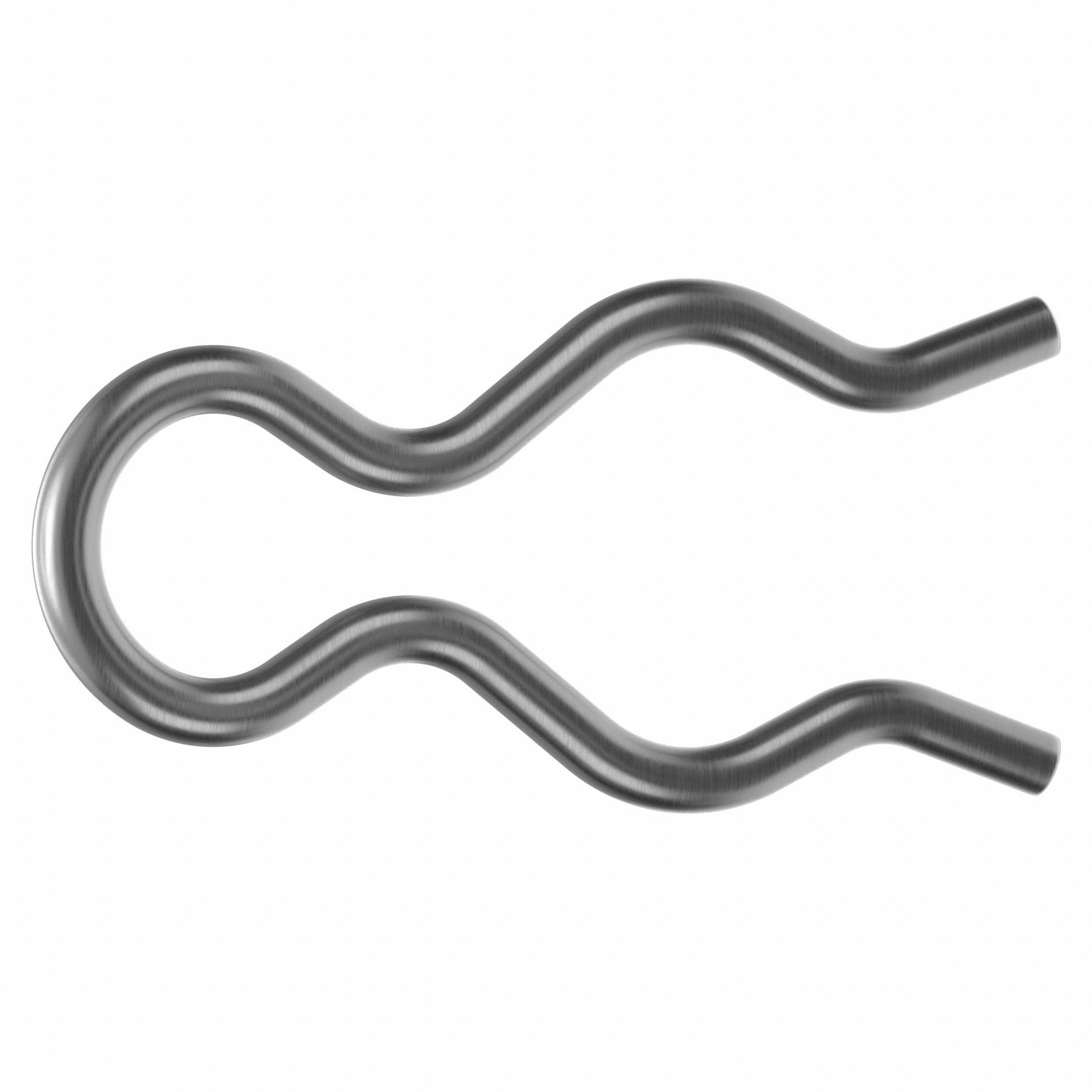 Cotter Pin, 1/32 in dia, 0.5 in L, PK100: Bridge, Inch, 1/32 in Pin Dia, 1/2 in Shank Lg, 18-8, 100 PK