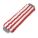 MOP PAD,RED/WHITE,MICROFIBER