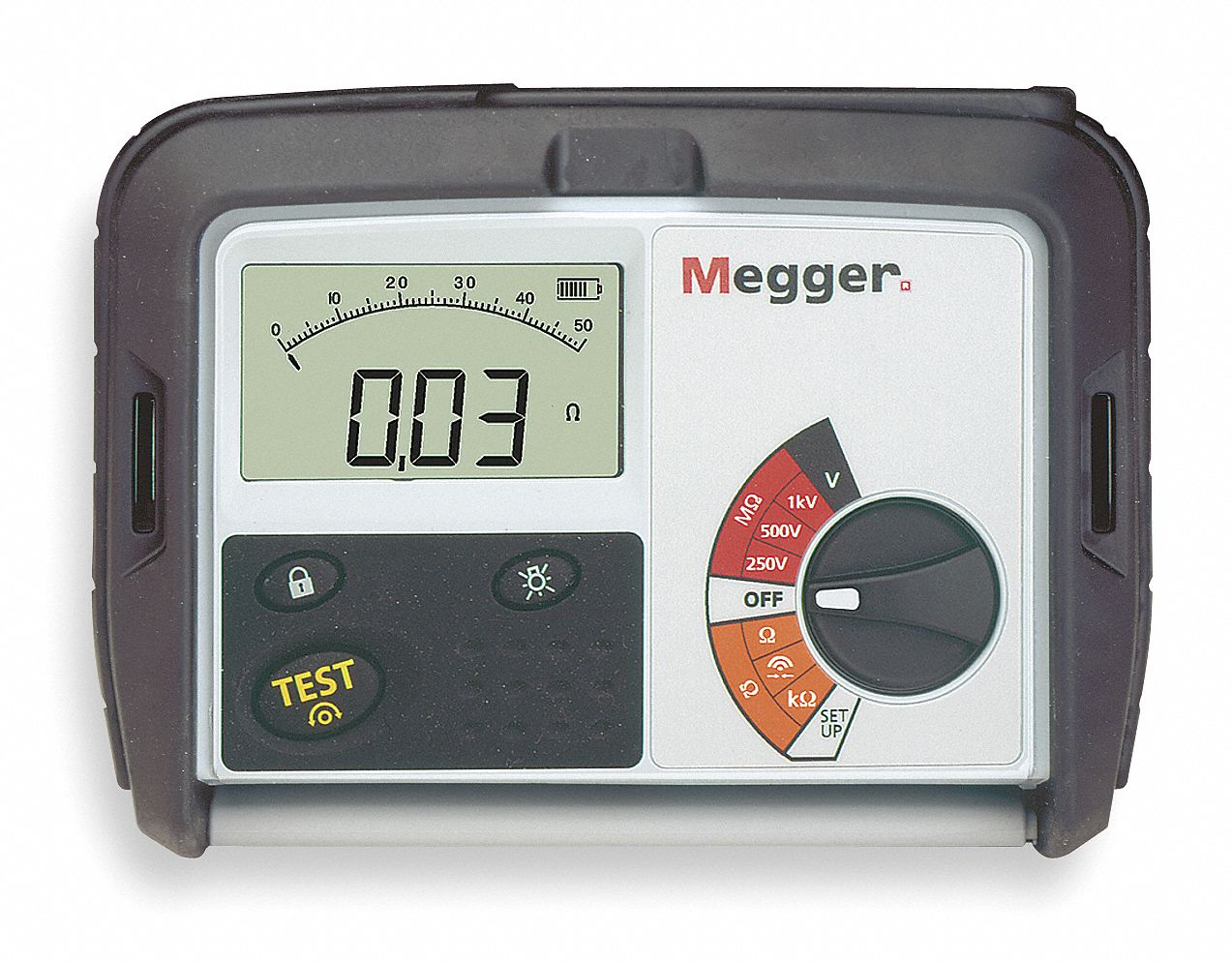 MEGGER Digital LCD Battery Operated Megohmmeter; Insulation Resistance ...