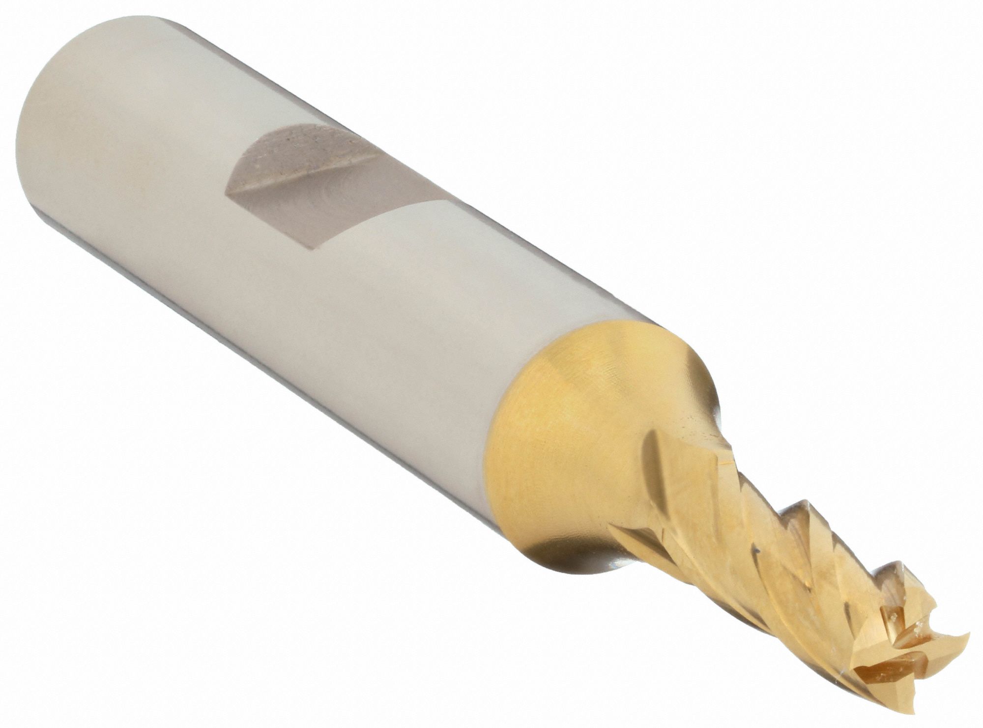 SQUARE END MILL,COBALT,2 3/8 IN L