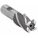 SQUARE END MILL, BRIGHT/UNCOATED, NON-CENTRE CUTTING, 4 FLUTES, 1 IN MILLING DIAMETER