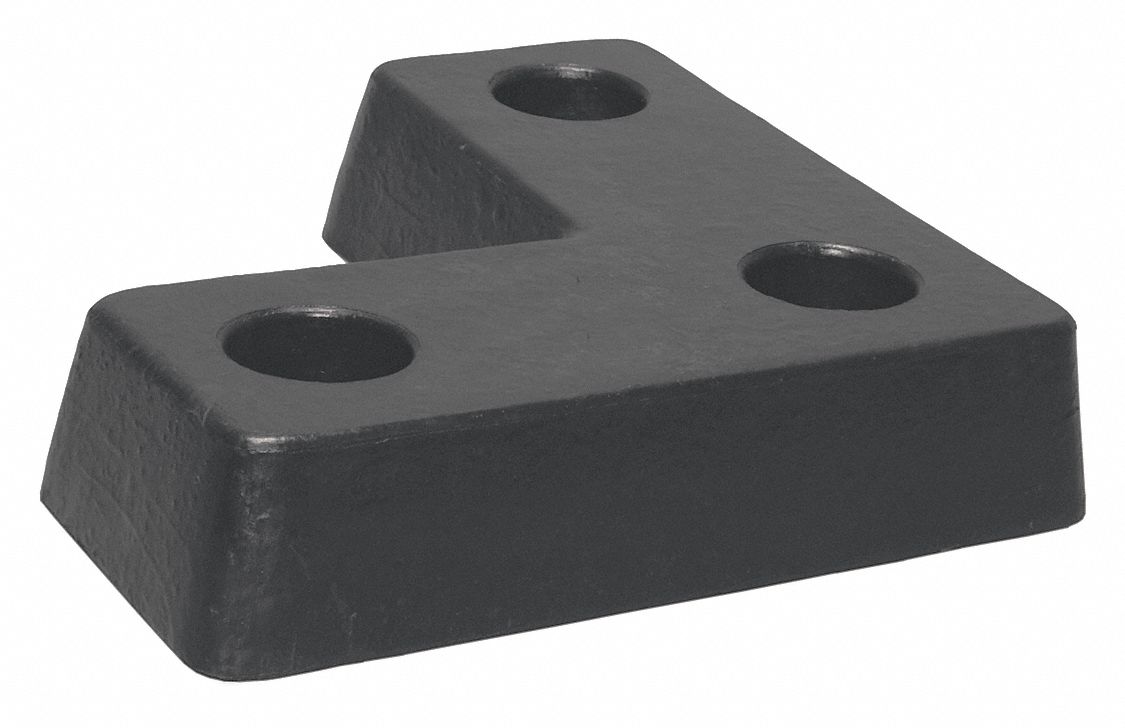 L, 18 in Bumper Wd, Dock Bumper 2MYR32MYR3 Grainger