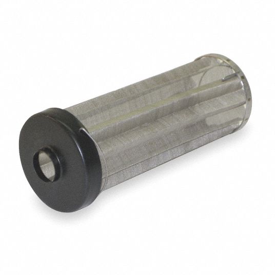 DAYTON 60 Mesh Filter Cartridge, Stainless Steel, 250 Microns 2MYT6