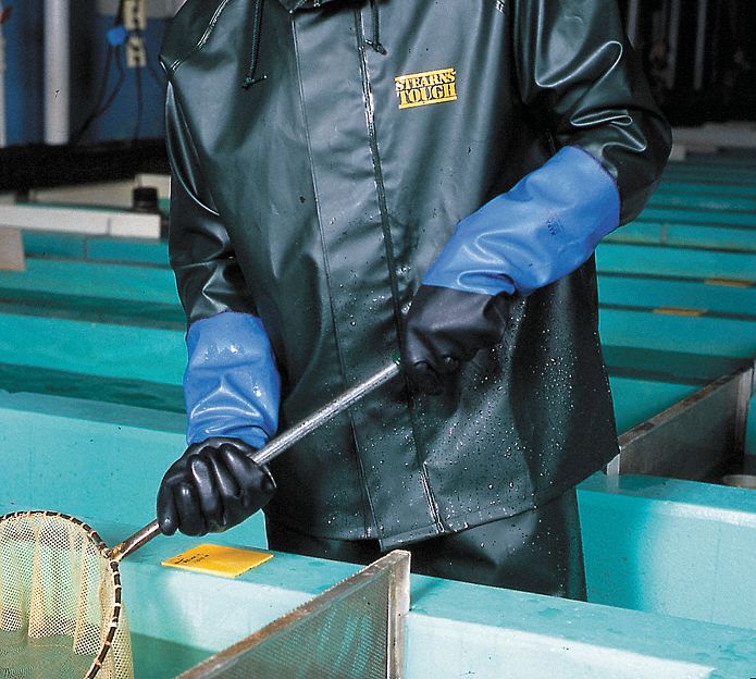 MAPA Chemical Resistant Gloves, 9, 1 PR 2MYW1NL56 Grainger