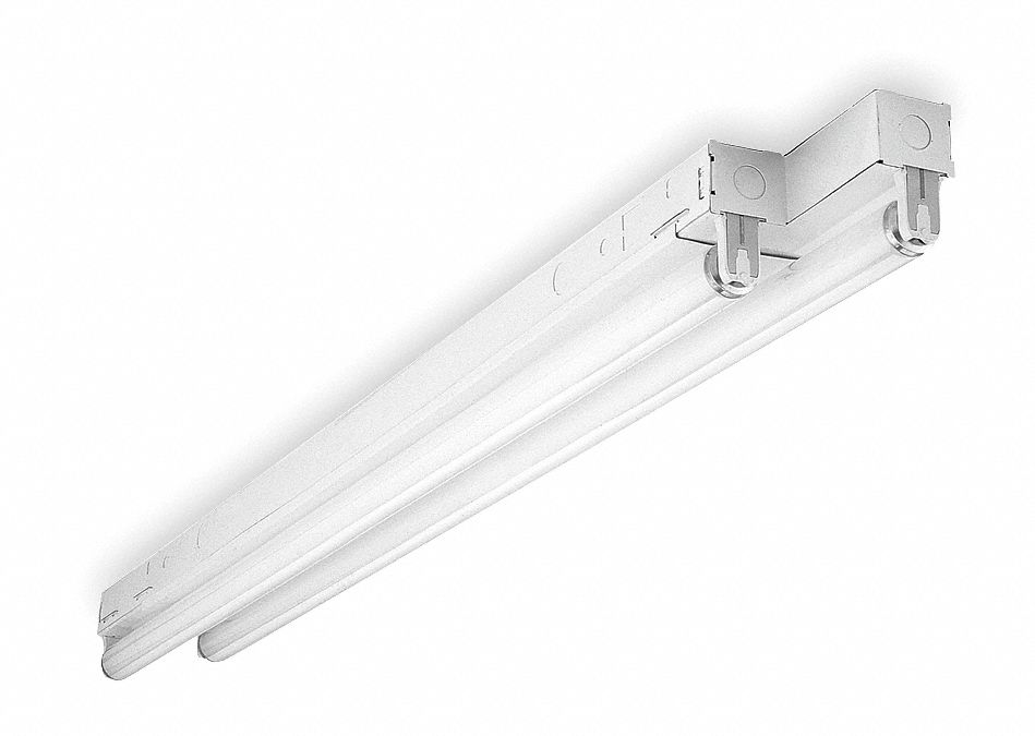 Lithonia Lighting Staggered Strip Fluorescent Fixtures, Dimmable No 