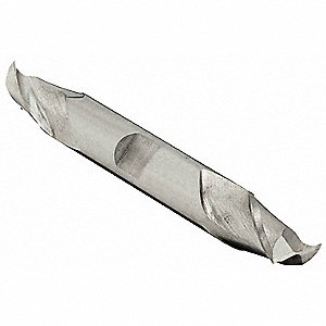 SQUARE END MILL, 2 FLUTES, 7/16 IN MILLING DIAMETER, 13/16 IN CUT, 4⅛ IN L, HSS