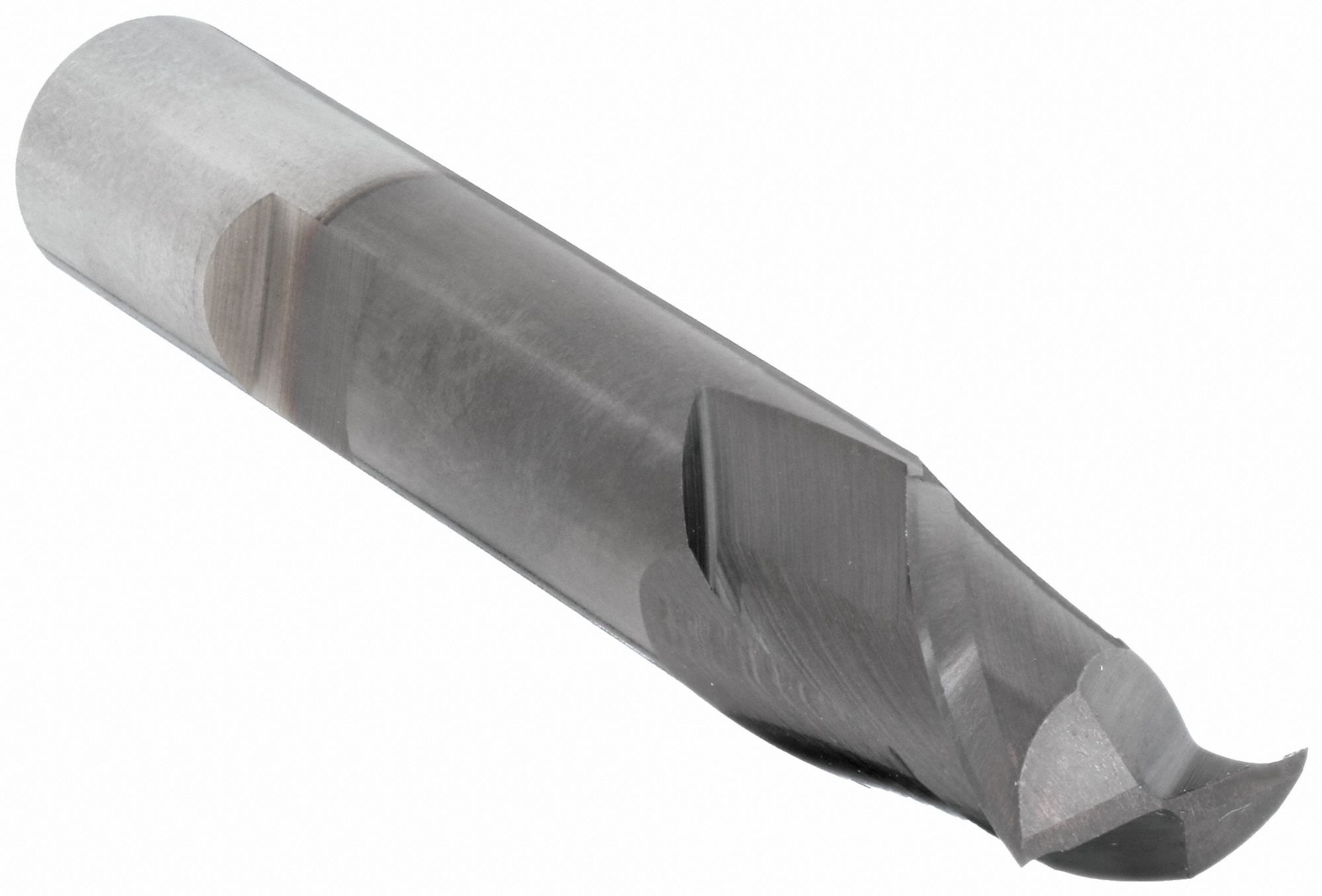 Square End Mill: Cobalt, TiCN Coated, 2 Flute, 1/4" Mill Dia, 1/2" LOC, 2-7/16" OAL