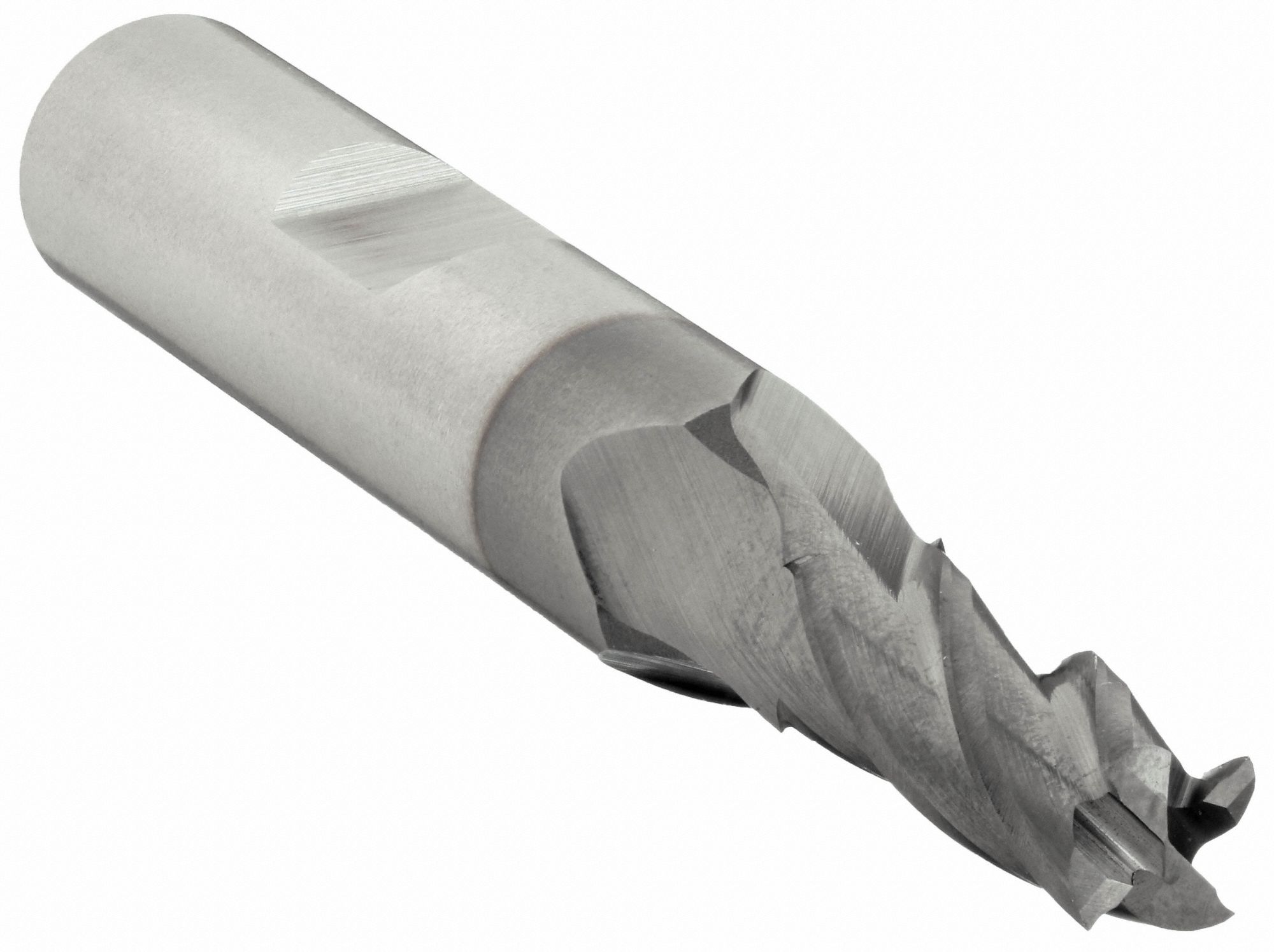 Square End Mill: High Speed Steel, TiCN Coated, 4 Flute, 13/32" Mill Dia, 1" LOC