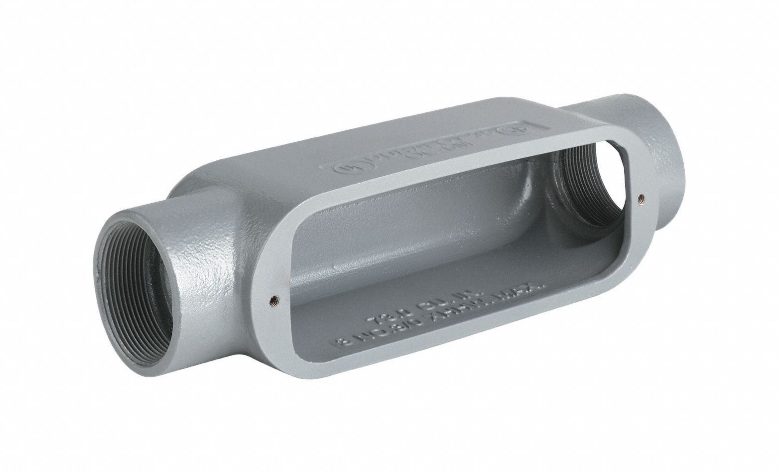 Aluminum, 1/2 in Trade Size, Conduit Outlet Body 2NA75OC1 Grainger