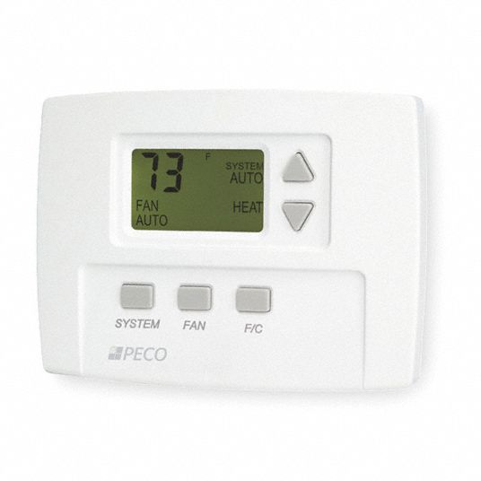 PECO Fan Coil Thermostat, Line Voltage, Low Voltage, Thermostat Control