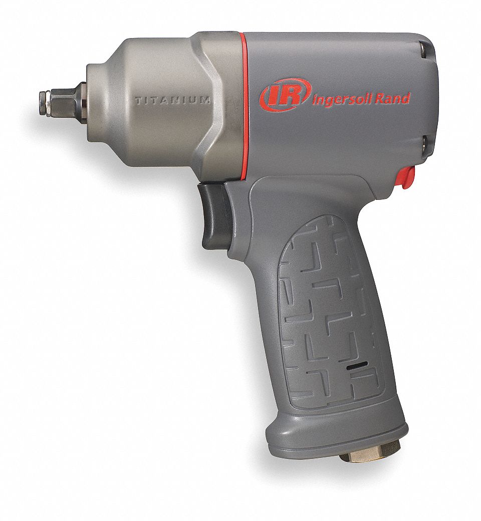 INGERSOLL RAND Llave de Impacto Neumático , Impulsor Cuadrado de 1/2 ,  Rango de Torsión de 25 a 350 pies-lb. , Golpes por Minuto de 1250 - Llaves  de Impacto Neumáticas - 4YD62